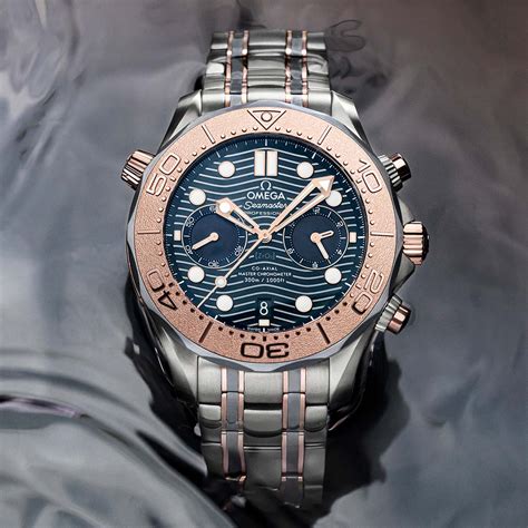 omega seamaster diver sedna gold|sedna seamaster diver watch.